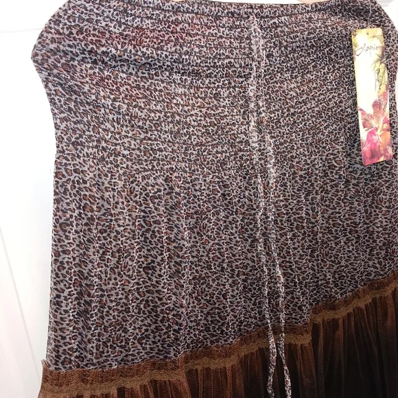 ❌️SOLD❌️ NWT lapis flowy skirt women's small - Picture 13 of 13